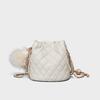 Bucket Bag Women's Autumn and Winter New Leather Messenger Bag High-end Commuter Chain Small Bag