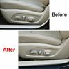 For Nissan Altima/Teana - Chrome Seat Adjust Handle Button Cover Trim 5X