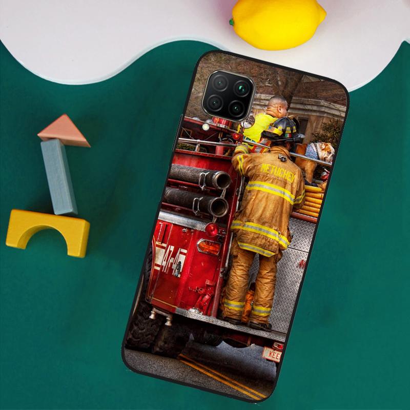 Strażak Strażak Dla Huawei Nova Y61 Y91 Y73 Y72 Y70 Y60 Y90 12s 12i 11i 8i 9 10 SE P30 P40 Lite P60 Pro Etui