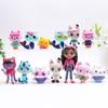 13 Stück Gabby Puppenhaus Anime Figur Spielzeug Lächelndes Auto Katze Umarmung Gaby Mädchenpuppen Meerkatze Cartoon Actionfigur Kinder Weihnachten Geburtstagsgeschenke