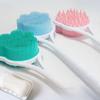 Long Handle Shower Massage Brushes Silicone Bathroom Back Scrubber  Remove Exfoliating