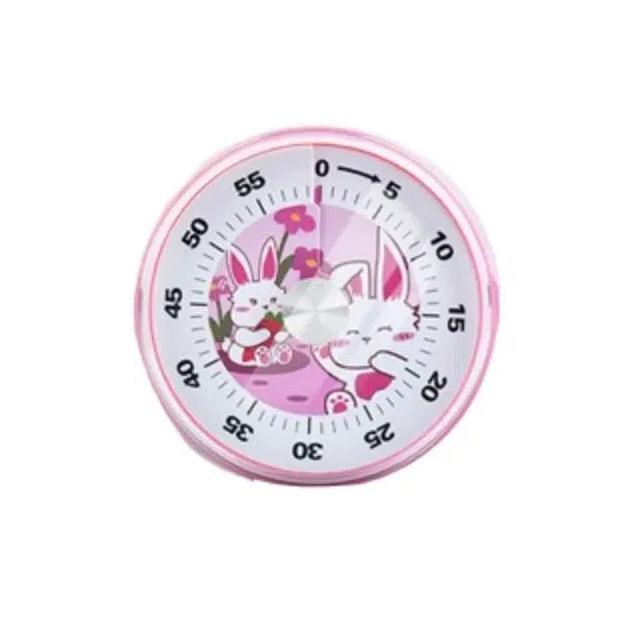Cute Mechanical Timer Penguin Analogue Clock Time Reminder Countdown Timer  Office