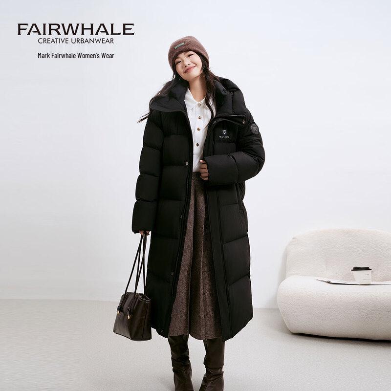 Mark Fairwhale Women's 2025 Winter Long Hooded Down Jacket