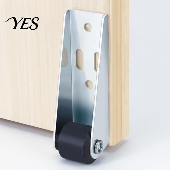 Side Mount Sliding Door Roller 4/8Pcs Vertical Track Wheel, Load-Bearing Anti-Sag Bottom Rollers, Dual Bearing Heavy Duty Guide for Wardrobe