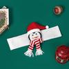 Christmas Creative Curtain Tie Backs Cute Cartoon Plush Curtain Buckle Decor For Home Office Party Holiday Decoration
