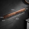 Solid Wood Bathroom Towel Bar Brushed Gold Towel Rack Wall Hanging Coat Hook Bathroom Storage Rack 30cm-45cm Towel Rod