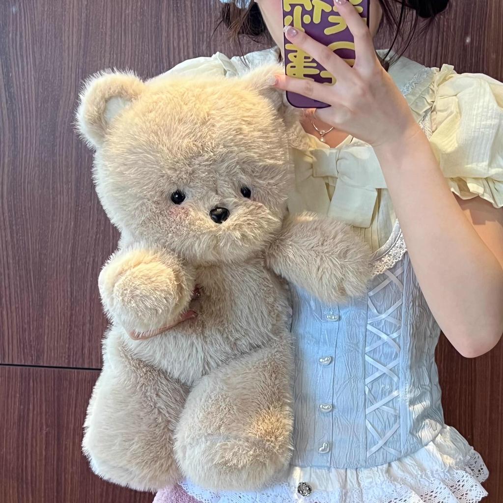 Little Bear & Rabbit Plush Toy - Cute Hugging Sleep Pillow Gift for Boys & Girls' Birthdays