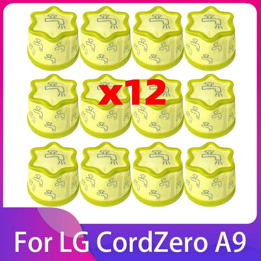 Compatible for LG CordZero A9 A958VA A958SA A958IA A938SA A9K Master / Extra A907GMS A905RM A906SM Vacuum Cleane Pre Filter