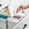Household Laundry Powder Box - with Scoop, Practical Storage Container for Washing Powder & Detergents