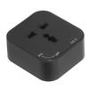 Square Track Adapter Surface Mounted Power Outlet Socket with Indicator Universal Interface 250V 13A