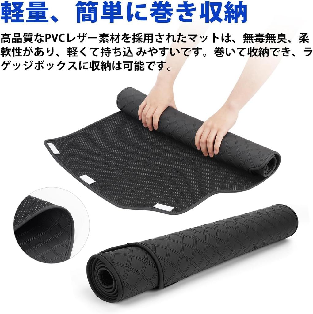 company SUNVIC New Noah Voxy 90 series Second rug mat Floor mat 2nd row 7 passengers 8 passengers Stain prevention PVC material 3D car mat Interior