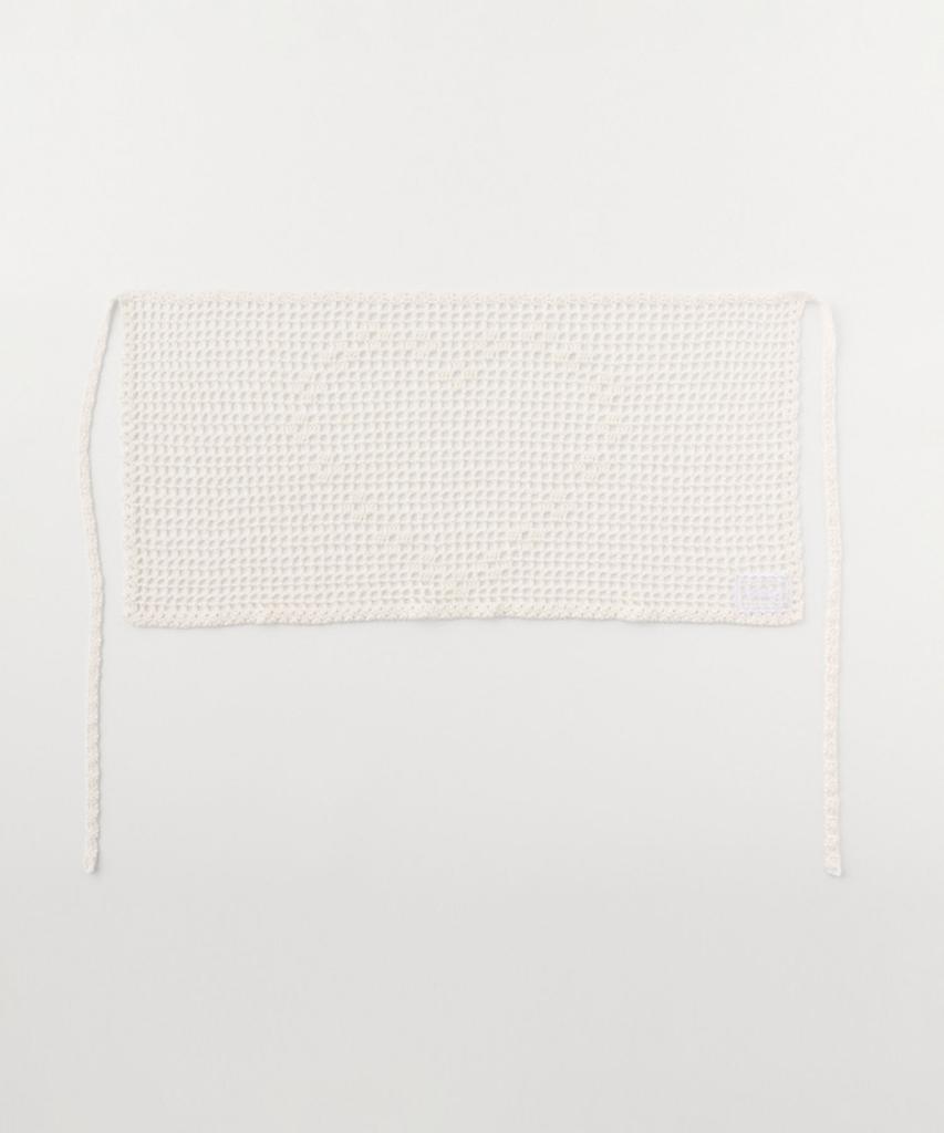 Selliteiljeu Heart Crochet Layered Skirt_White