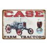 Vintage Farm Tractor Metal Signage Tin Signage Metal Vintage Farmhouse Courtyard Wall Art Decoration Mural Aesthetics Gift