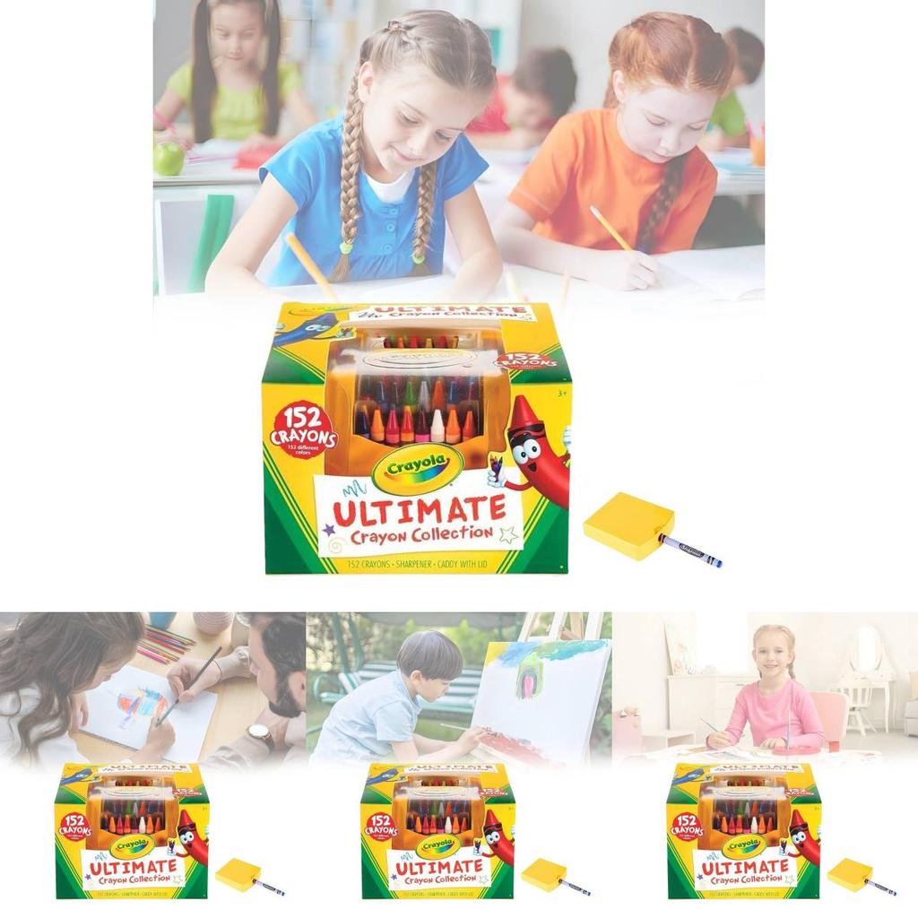 Crayola Colored Twistable Crayons For Kids With 152 Vibrant Colors For Drawing And Coloring Fun