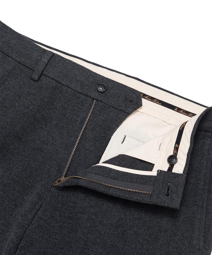 BROOKS BROTHERS 23Fw Flannel Stretch Chino Pants (Charcoal) (Bbpcmb0024Vdw)