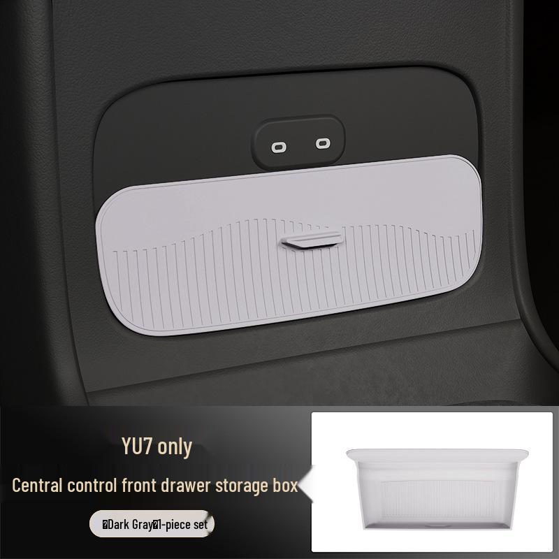 Yu7 Central Control & Rear Screen Anti-Shake Silicone Storage Box