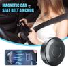 Car Seat Belt Fastener, Stabilizer, -impact, Noise Reducer, Universal Magnetic Seat Belt Limiter