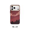 iPhone 17 Pro Max Sunset Moonrise Kevlar Magnetic Case - Drop-proof, Skin-feel, Apple 16 Compatible