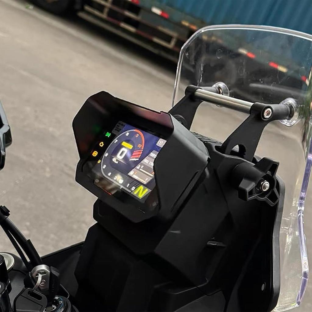 Black Dashboard Guard Protector Cover Compatible with CFMOTO Ibex 450 2025,Especially Designed,ABS Plastic,CFMOTO Ibex 450 Accessories