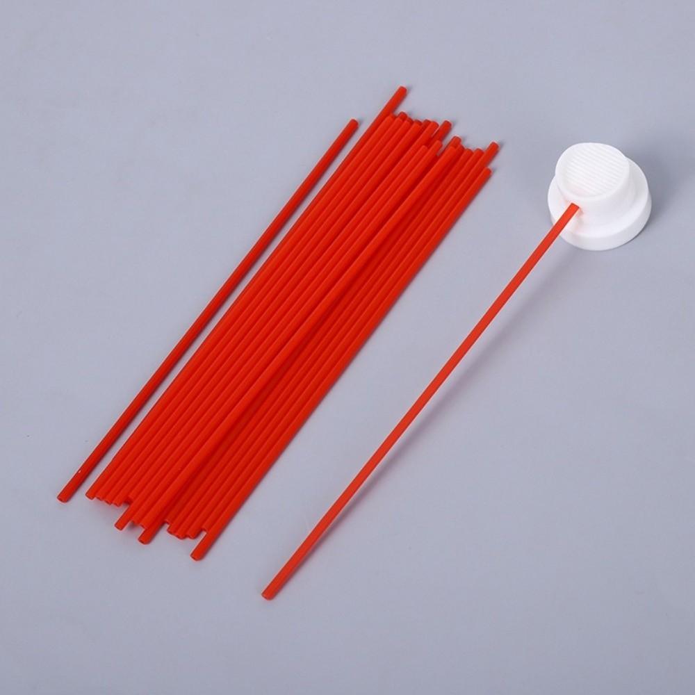 Plastic Tube Spray Can Extension Straw 12cm Length Red Color Rust Remover Straw Extended Replacement Tips Accessories
