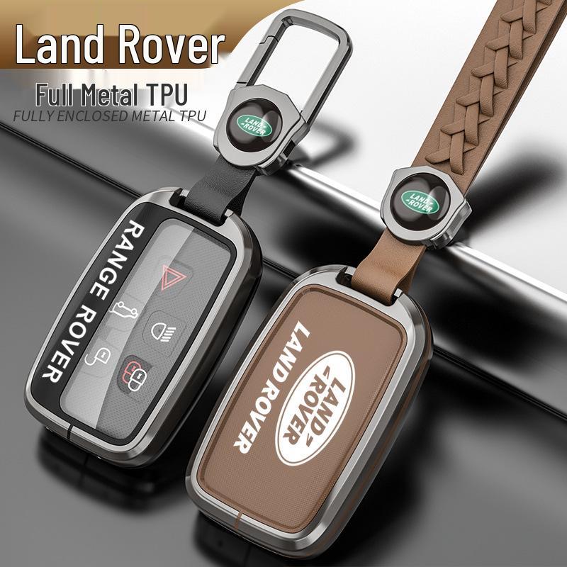 5-Button Key Case for Range Rover: Sport, Evoque, Defender, Discovery, Velar, Discovery 4
