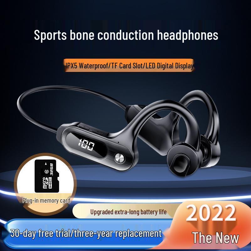 Private Bone Conduction Non-In-Ear Wireless Sports Bluetooth Headset
