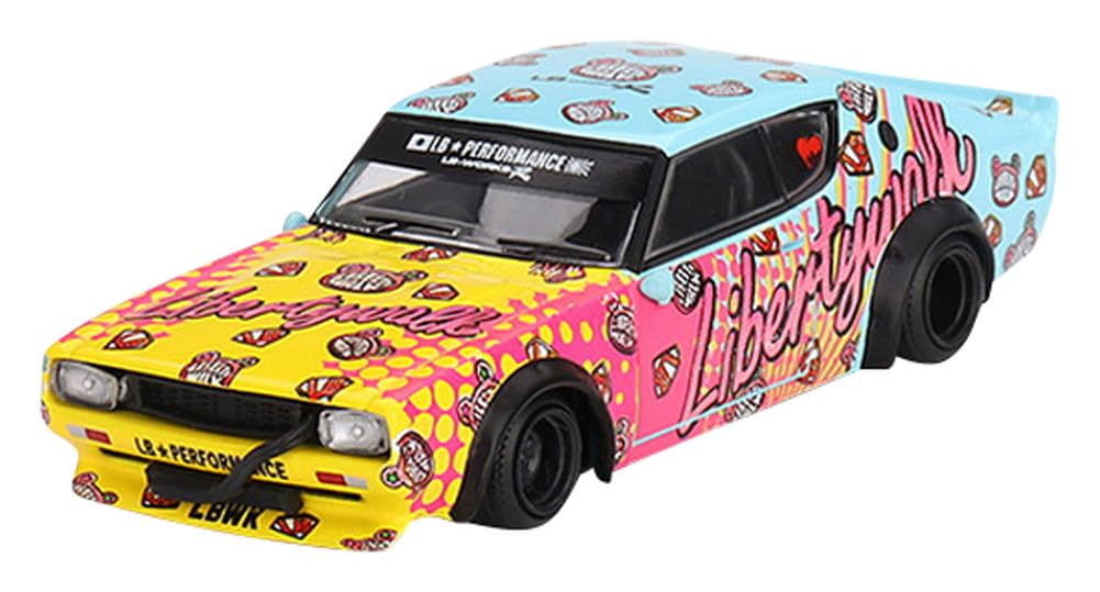 MINI GT Scale Nissan Skyline Kenmeri Liberty Walk LBWK KUMA Drive Finished Product 1/64 Right-hand