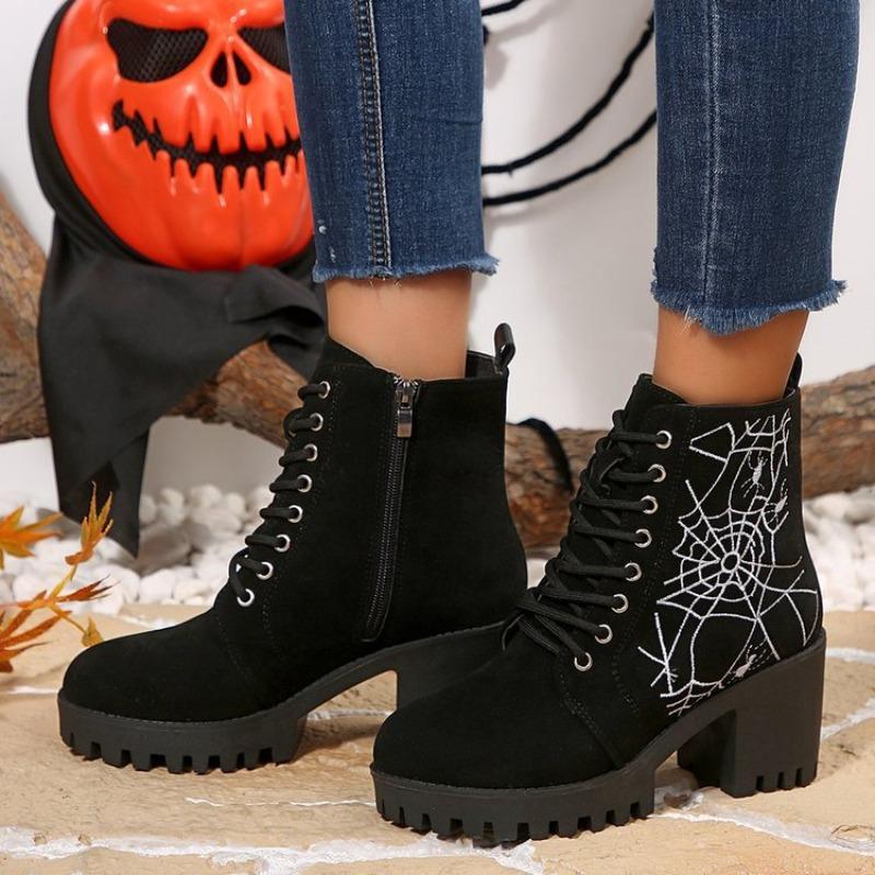 New Thick-soled Boots for Women, Mid-calf Boots, Height-increasing Ankle Boots and Women's Shoes