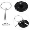 2pcs Bonnet Pin Lock Universal CNC Billet Aluminum Racing Bonnet Hood Pin Latch Lock Appearance Kit Hood Lock Racing Hood Pin
