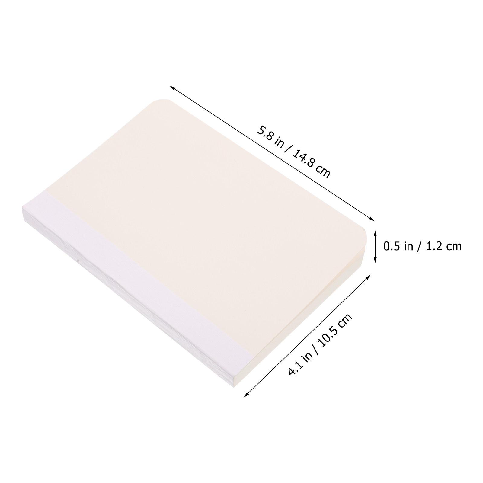 A6 Refill Papers Notebook Replacement Bound Papers Lined Paper for Notebook Cover Planner Inserts Note Supplies Daily Writing