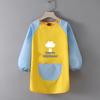 Children's Waterproof Art Smock with Logo - Reversible Apron for Painting and Eating  