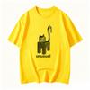 Humor Versatile Fashionable Printed Daily Unisex Tshirts Loose Solid Classic Style Shortsleeves Streetwear Slim Fit Tops