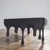 Wall-Mounted Melting Wall Shelf 3D Printed Wall Storage Rack Drip Floating Shelf  Gaming Setup