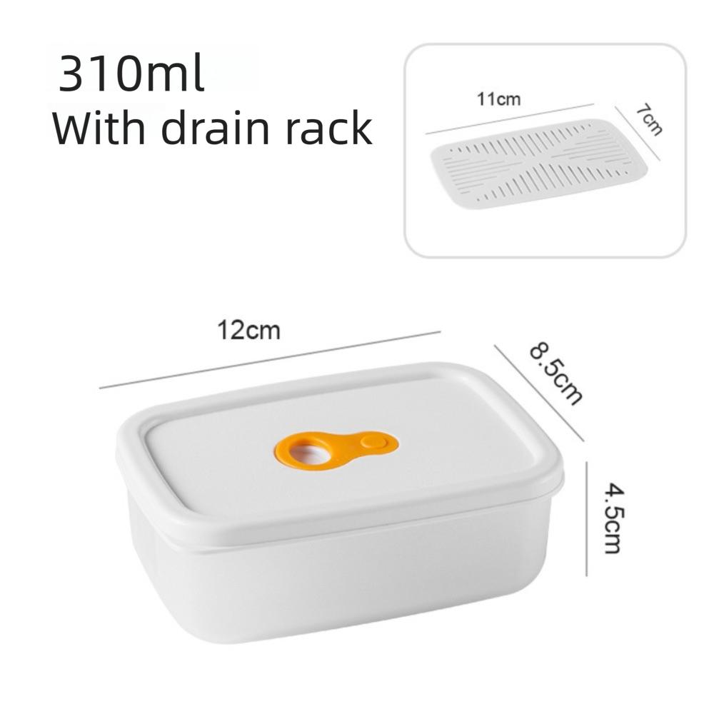 Fresh Preservation Refrigerator Storage Box Multifunctional Food Case Kitchen Organizer