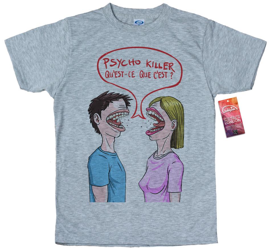 Psycho Killer Tshirt Design Talking Heads