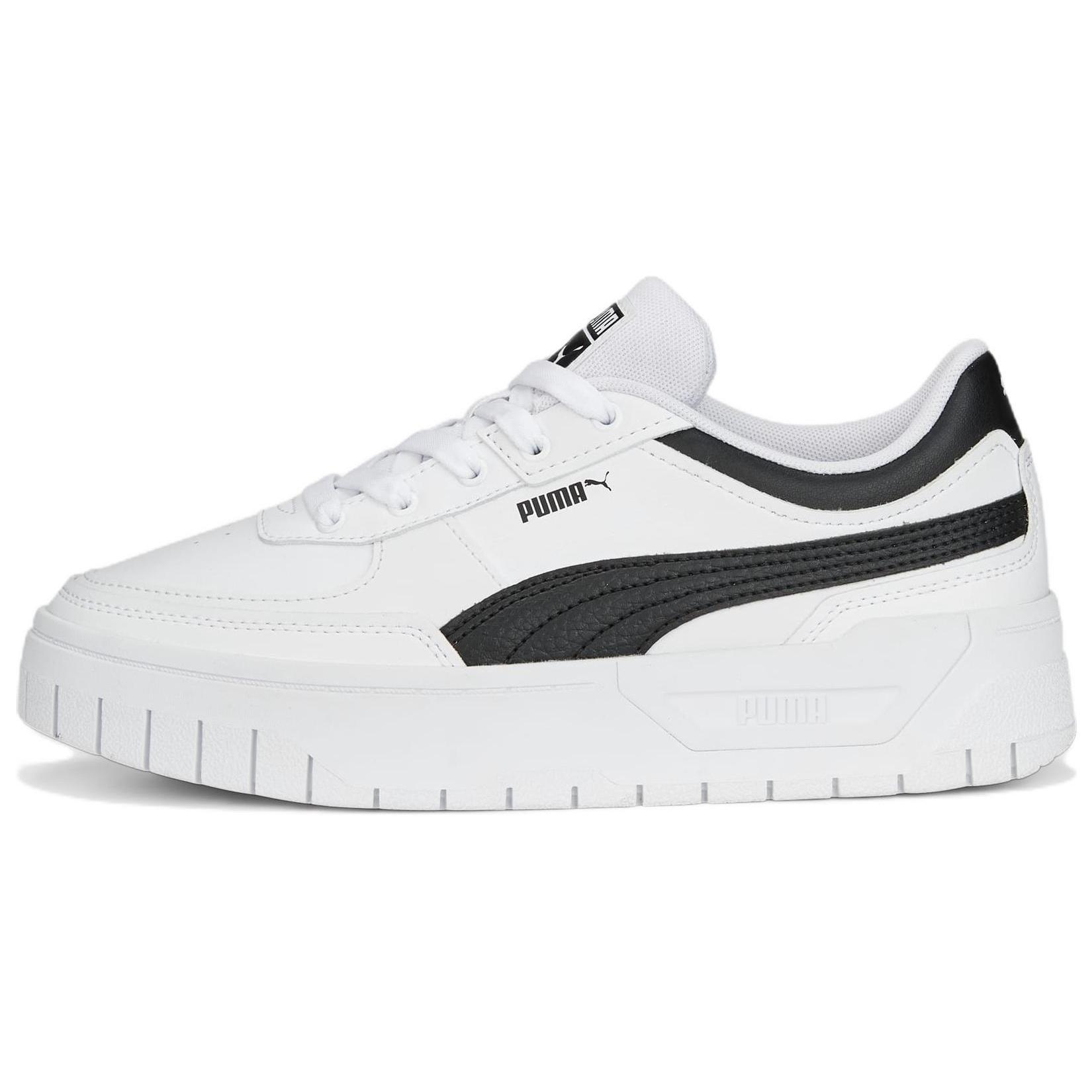 (WMNS) PUMA Cali Dream Leather White Black Women s 392730-04 EU 37