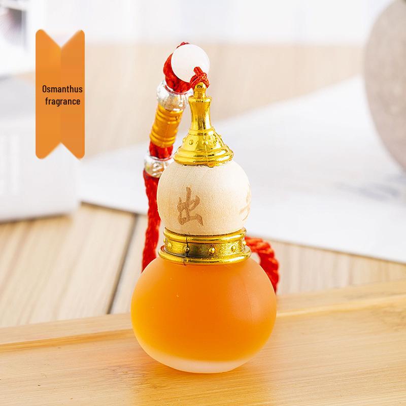 Gourd Pendant Car Air Freshener: Long-lasting, Light Fragrance Essential Oil Perfume