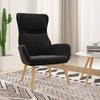 Day and Night - Day and Night Black Velvet Relaxation Armchair
