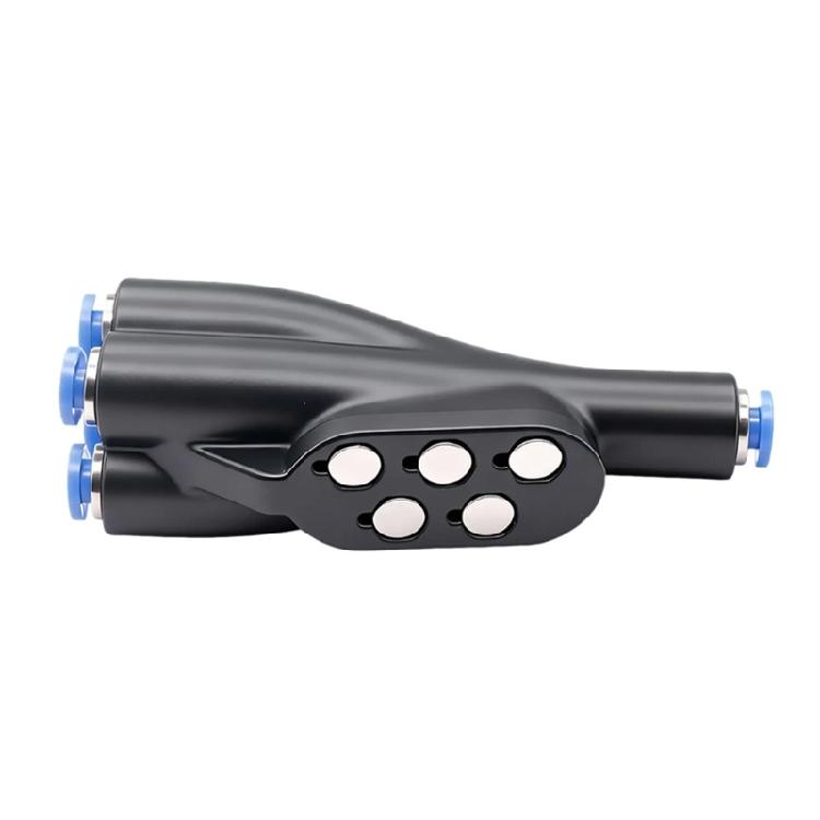 

For P1P/P1S/X1C 4 in 1 PTFE Adapter Pipe Expansion Port Connector 4 Feeding Module 3D Printer Adapter Accessories