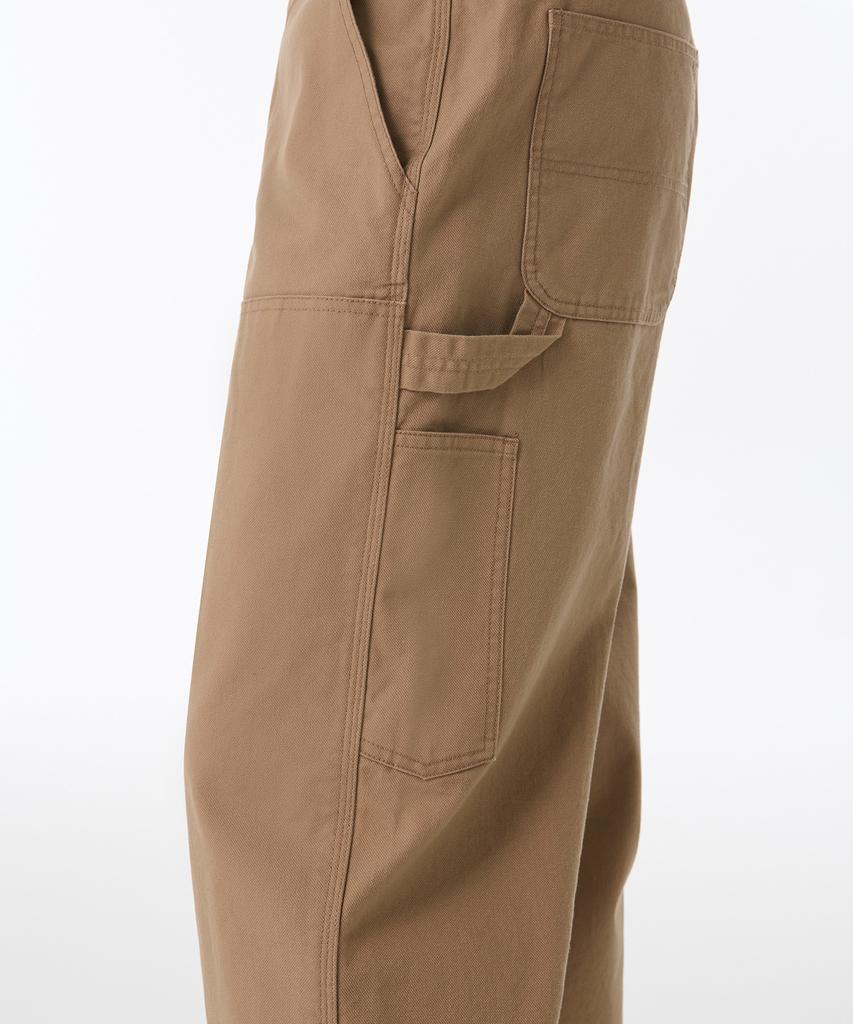 Musinsa Standard Canvas Regular Fit Double Knee Carpenter Pants [Beige]
