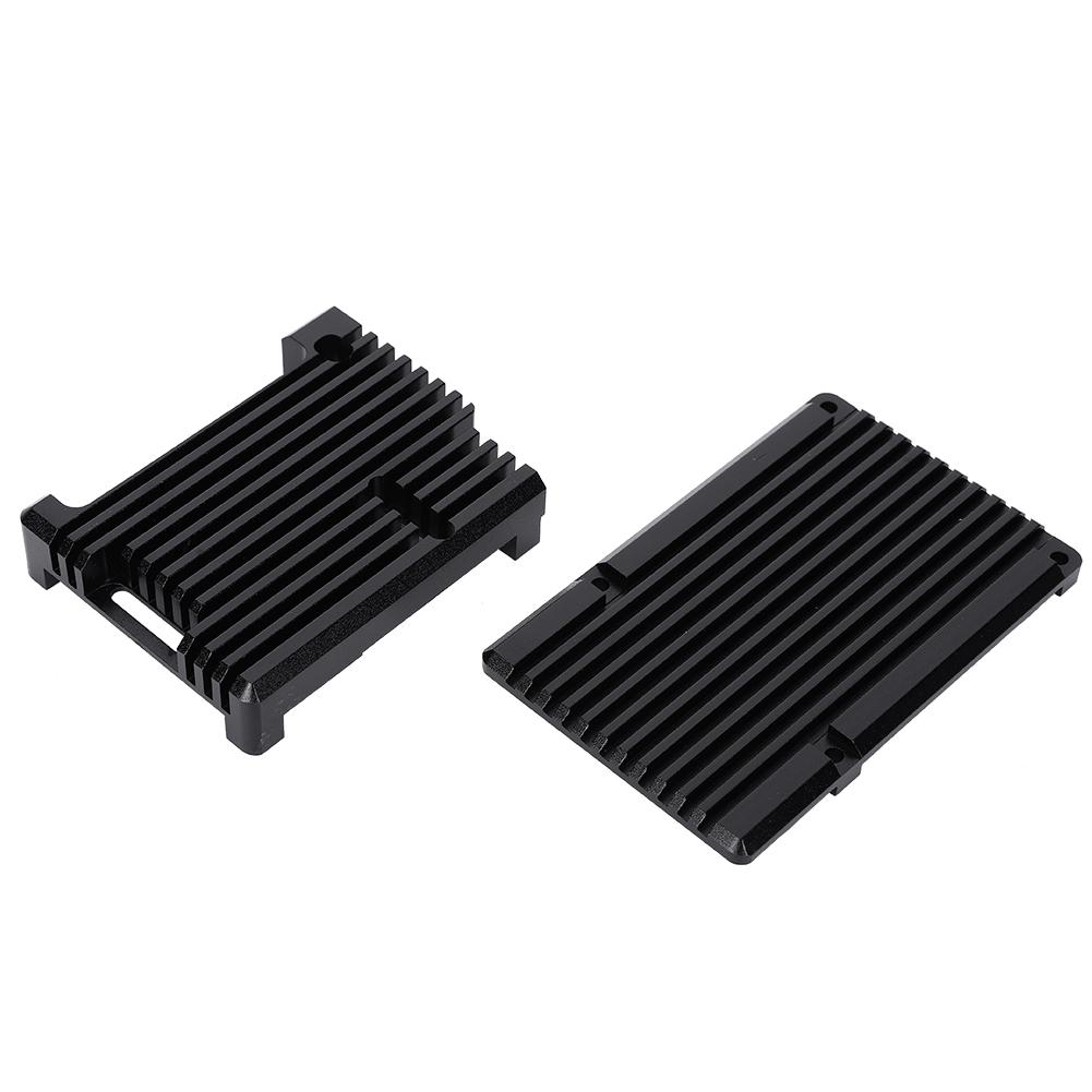

Aluminum Alloy Motherboard Cooling Shell Box Black Fit for Raspberry Pi 3rd Model B 2b 3b