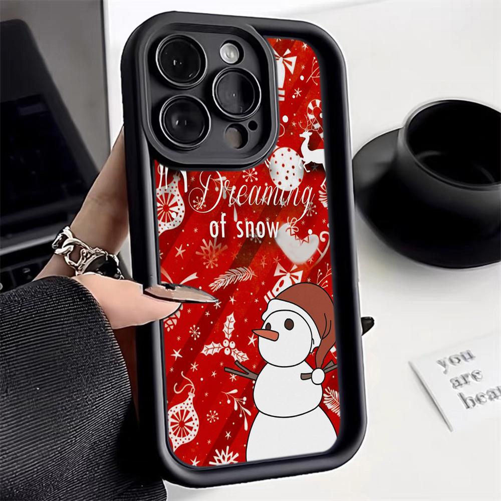 Sky Eye Ladder Soft Case for infinix Note 30 Hot 50 40 Smart 8 9 OnePlus Google All infinix models Phone Cases Cover NY28 Christmas tree Santa Claus