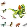 77001 Diy Dinosaur Assembly Tyrannosaurus Rex Small Building Blocks Toy Set For Boys
