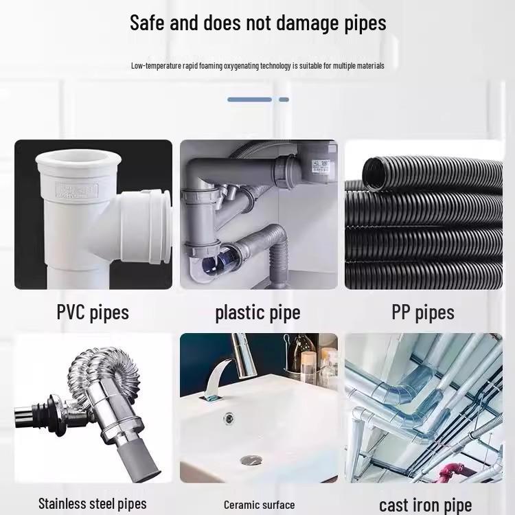 Effervescent Drain Cleaner & Deodorizer Tablets - Unclogs & Deodorizes Kitchen, Bathroom, and Floor Drains