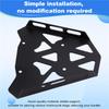 A28G-Motorcycle Rear Luggage Rack Cargo Storage Tail Box Support Shelf Bracket For CFMOTO 450MT 2024 MT450 450 MT