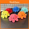 Reversible Octopus Plush Keychain Doll Pendant For Kids Gift