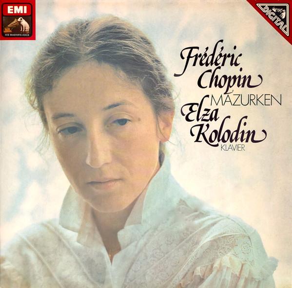 

Виниловая пластинка ФРЕДЕРИК ШОПЕН ЭЛЬЗА КОЛОДИН Мазурки 1C06730986T His Masters Vo 1982 Германия Классика Б/У
