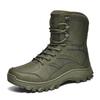 Men Tactical Boot Ankle Desert Military Hunting Hiking Shoes Safety Unisex Lace Up Outdoor Army Brand Motorcycle Climbing Shoes