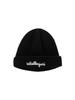 SALAD BAGUNI Logo Wool Short Beanie_Black