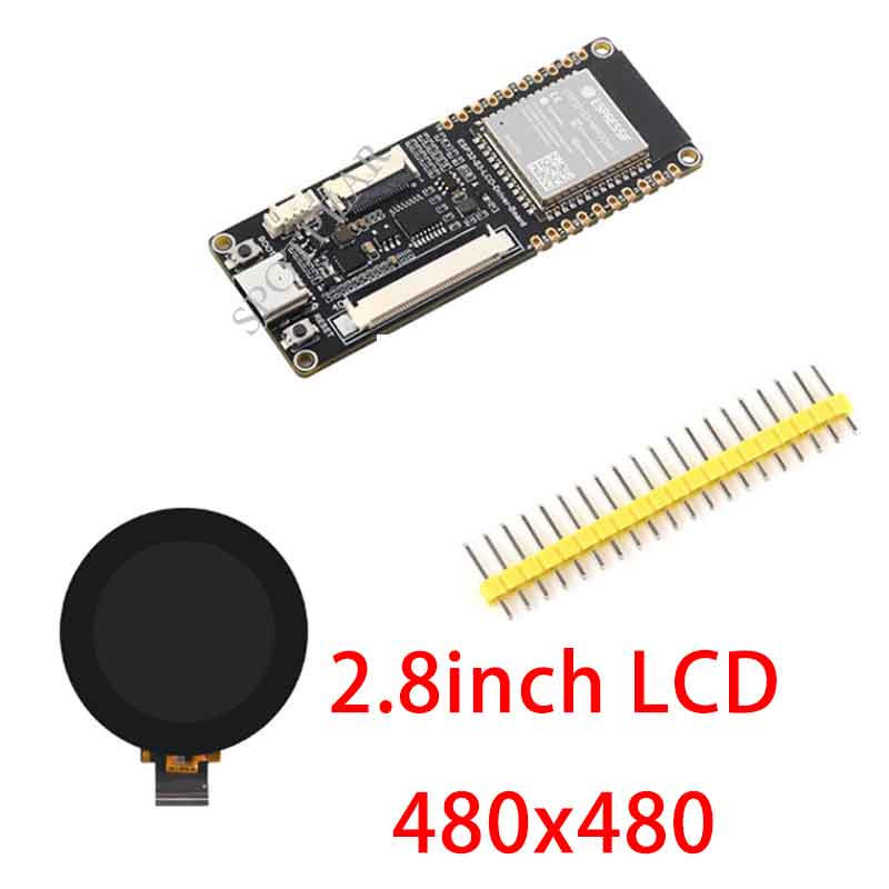 ESP32-S3 LCD Driver Development Board RGB / SPI N8R8 For 2.1inch / 2.8inch / 4inch Captive TouchScreen Display